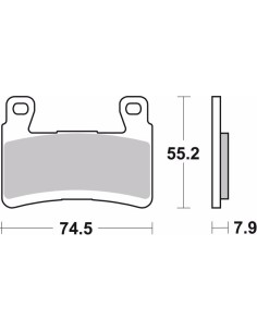pastillas de freno moto brembo racing sc 07ka29 2