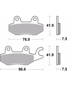 pastillas de freno moto brembo de carbono 07ka31rc 2