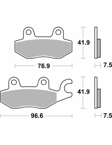 pastillas de freno moto brembo de carbono 07ka31rc