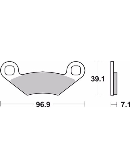pastillas de freno moto brembo sinterizadas 07po01sd