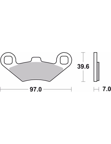pastillas de freno moto brembo sinterizadas 07po02sd