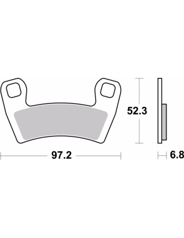 pastillas de freno moto brembo sinterizadas 07po15sd