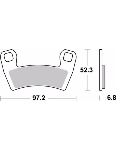 pastillas de freno moto brembo sinterizadas 07po15sd