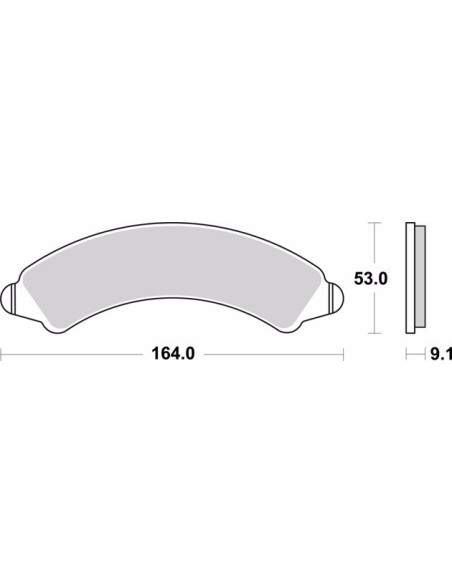 pastillas de freno moto brembo sinterizadas 07po16sd