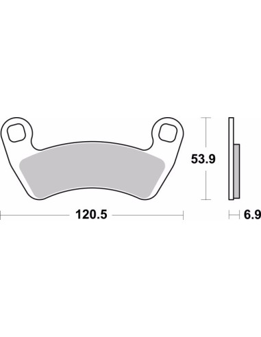 pastillas de freno moto brembo sinterizadas 07po17sd
