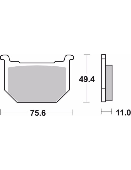 pastillas de freno moto brembo genuinas 07su0312