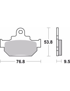 pastillas de freno moto brembo genuinas 07su0808 2