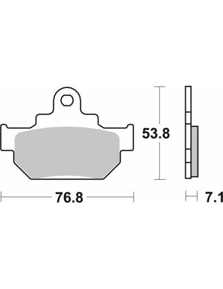 pastillas de freno moto brembo genuinas 07su0904