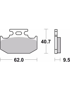pastillas de freno moto brembo sinterizadas 07su18sd 2