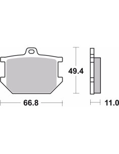 pastillas de freno moto brembo genuinas 07ya0309 2