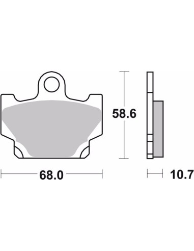 pastillas de freno moto brembo genuinas 07bb1011