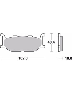 pastillas de freno moto brembo sinterizadas 07ya27sa 2
