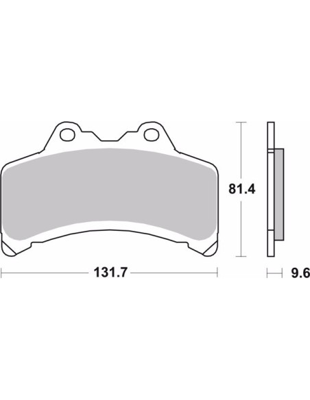 pastillas de freno moto brembo genuinas 07ya3108