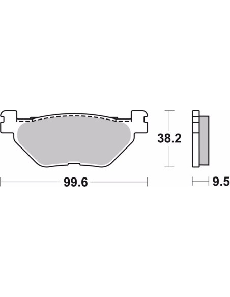 pastillas de freno moto brembo genuinas 07ya3908