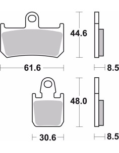 pastillas de freno moto brembo de carbono 07ya46rc 2