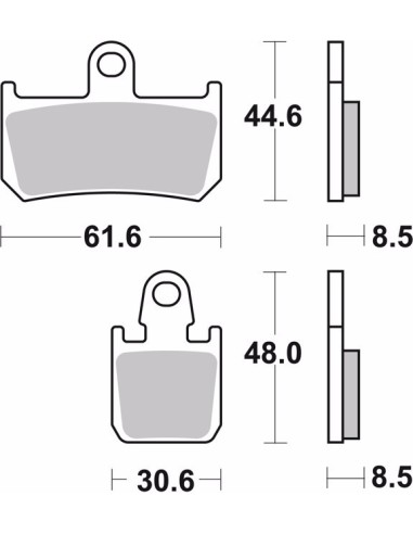 pastillas de freno moto brembo racing sc 07ya46sc