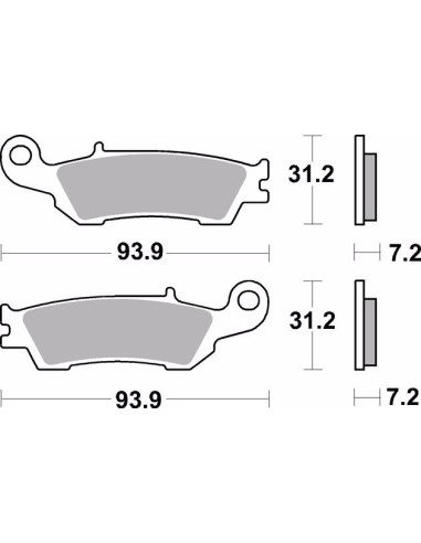 pastillas de freno moto brembo sinterizadas 07ya47sd