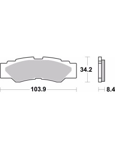 pastillas de freno moto brembo sinterizadas 07ya59sd 2