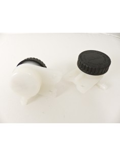 deposito de liquido de frenos brembo 30 cm montaje horizontal salida recta blanco 2