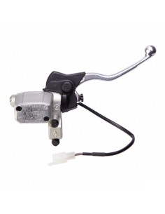 bomba de freno delantera moto brembo 10767780 ps10 axial plata con deposito integrado