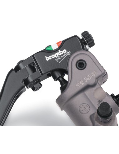 bomba de embrague radial brembo 16rcs maneta abatible 110a26350