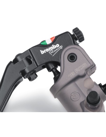bomba de embrague radial brembo 16rcs maneta abatible 110a26350