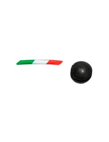tapon de goma y pegatina tricolor brembo racing ref 110c74089 repuesto oem para bomba