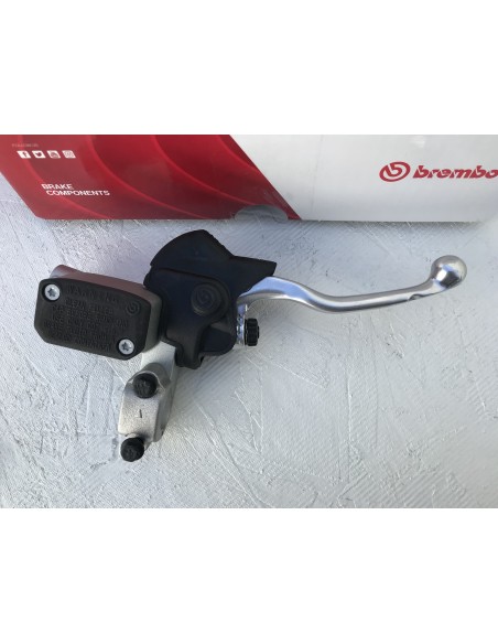 bomba de freno brembo ps 10 16 con deposito integrado off road mx ref 110d08710