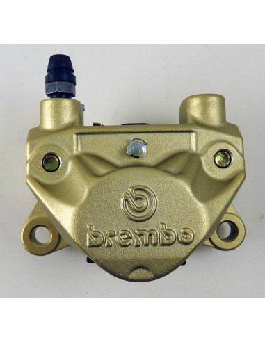 pinza de freno trasera moto brembo 20516143 p32f axial oro 84 mm