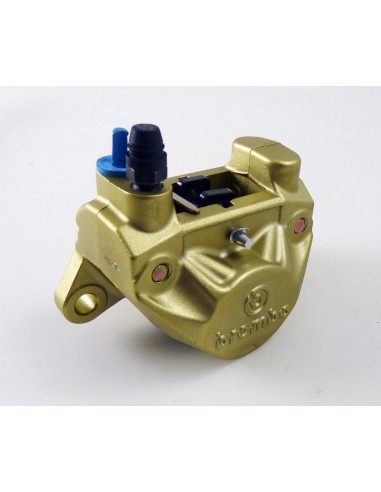 pinza de freno trasera moto brembo 20516143 p32f axial oro 84 mm