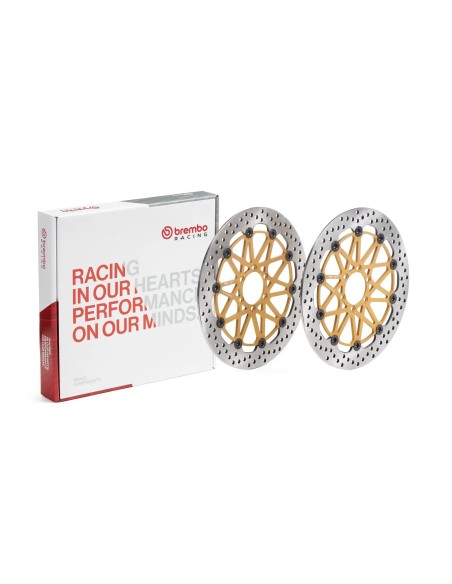 discos de freno delanteros brembo 208973710 supersport flotantes 320 x 5 5 mm