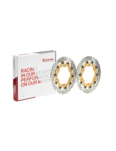 pareja de discos de freno delanteros brembo 208973718 supersport flotantes 300 x 5 5 mm