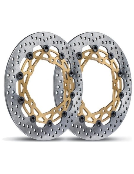 pareja discos de freno brembo racing 320 supersport 208973745