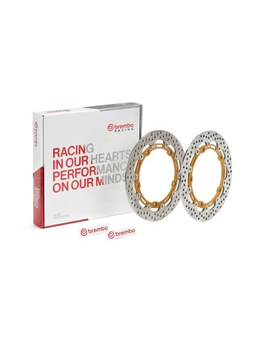 pareja discos de freno brembo racing 320 supersport 208973751
