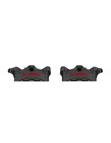 kit de pinzas de freno brembo stylema 220d02070 izquierda y derecha negro 100 mm