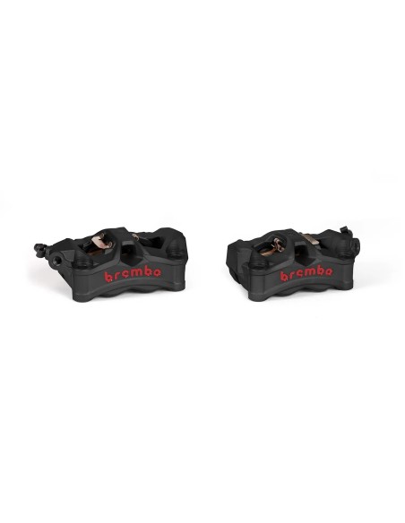 kit de pinzas de freno brembo stylema 220d02070 izquierda y derecha negro 100 mm