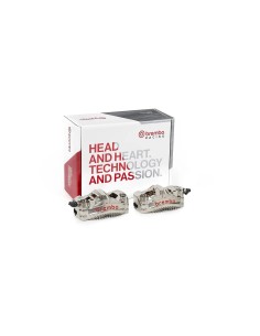 pareja de pinzas de freno radiales brembo racing 108mm gp4 ms monobloc 220d60030