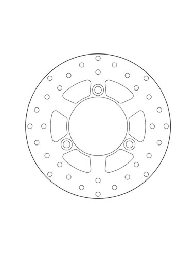 disco de freno moto brembo fijo serie oro 68b40729