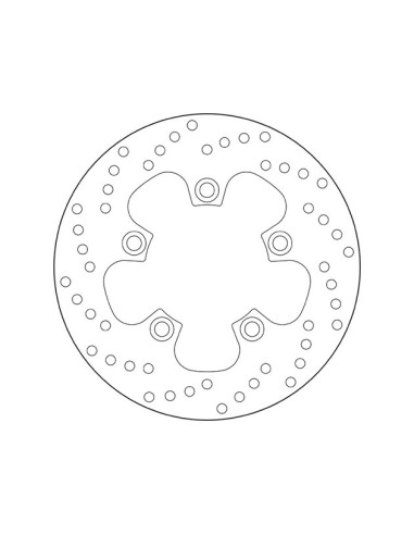 disco de freno moto brembo fijo serie oro 68b40744