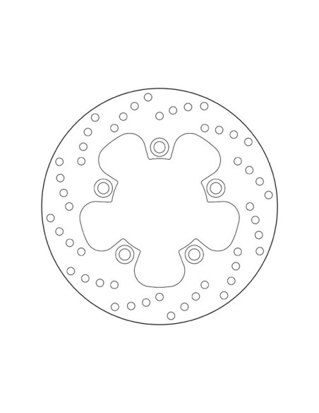disco de freno moto brembo fijo serie oro 68b40744