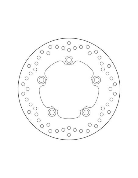 disco de freno moto brembo fijo serie oro 68b40750
