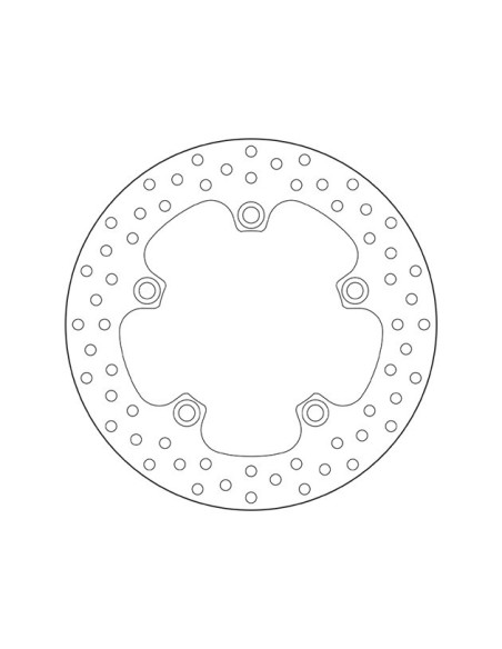 disco de freno moto brembo fijo serie oro 68b40785