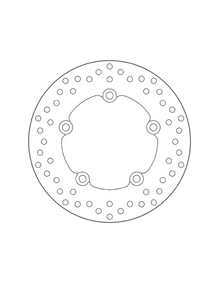 disco de freno moto brembo fijo serie oro 68b407g8
