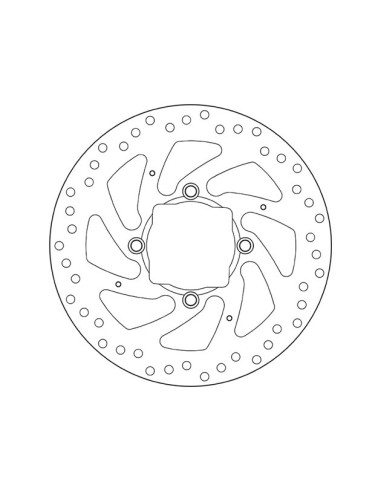disco de freno moto brembo fijo serie oro 68b407h2