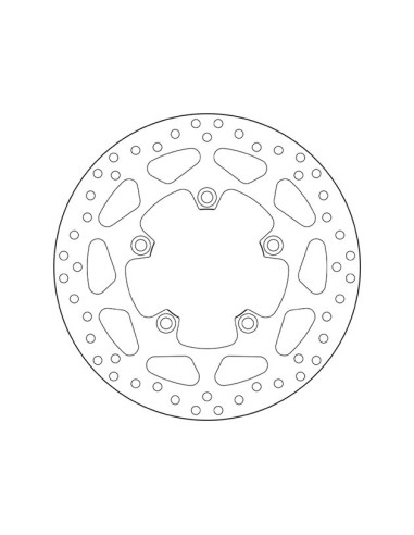 disco de freno moto brembo fijo serie oro 68b407h6