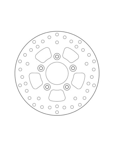 disco de freno moto brembo fijo serie oro 68b407j4