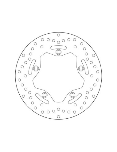 disco de freno moto brembo fijo serie oro 68b407k9