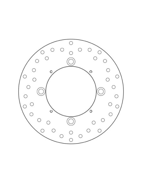 disco de freno moto brembo fijo serie oro 68b407m0