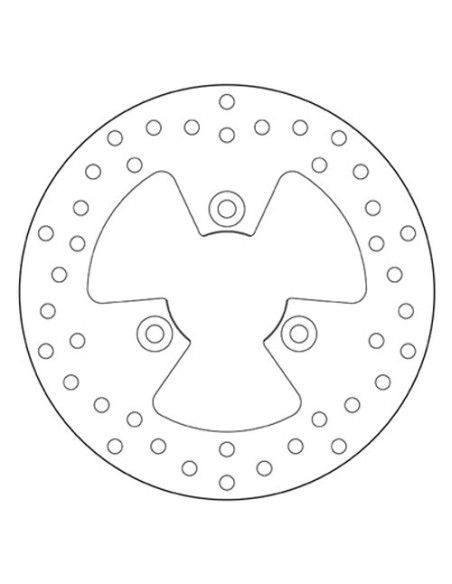 disco de freno moto brembo fijo serie oro 68b407m2