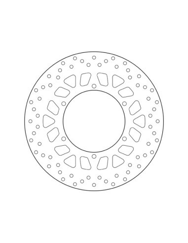 disco de freno moto brembo fijo serie oro 68b407m4